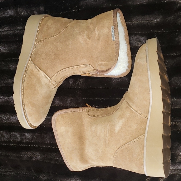 Aussie Merino Amelia Chestnut Tan Boots 12 - Picture 13 of 16